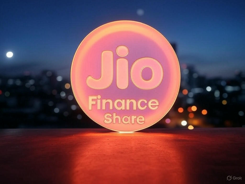 jio finance share price