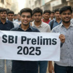 SBI prelims exam 2025